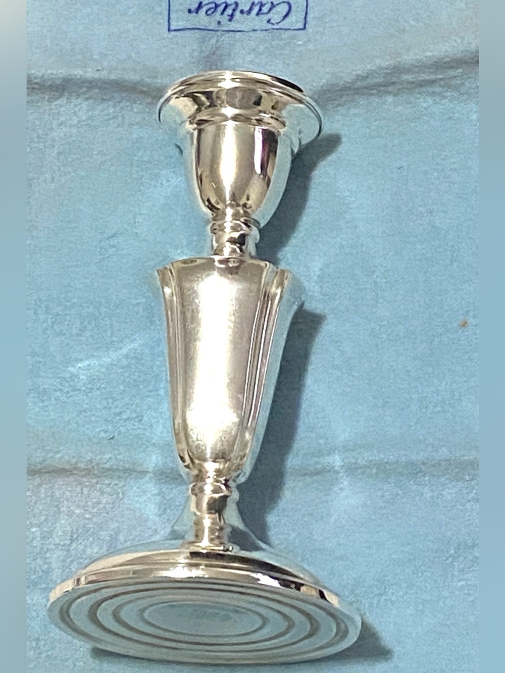 Cartier Polished sterling Silver Candlestick - Picture 5 of 9